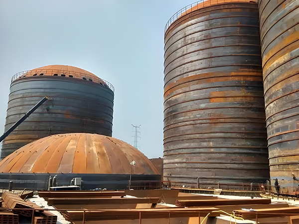 金溪焦粉钢板仓